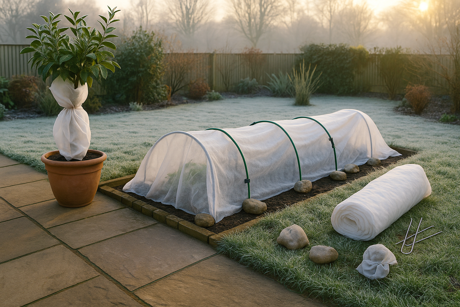 Guide complet du voile d'hivernage : quand, comment, sur quelles plantes ?